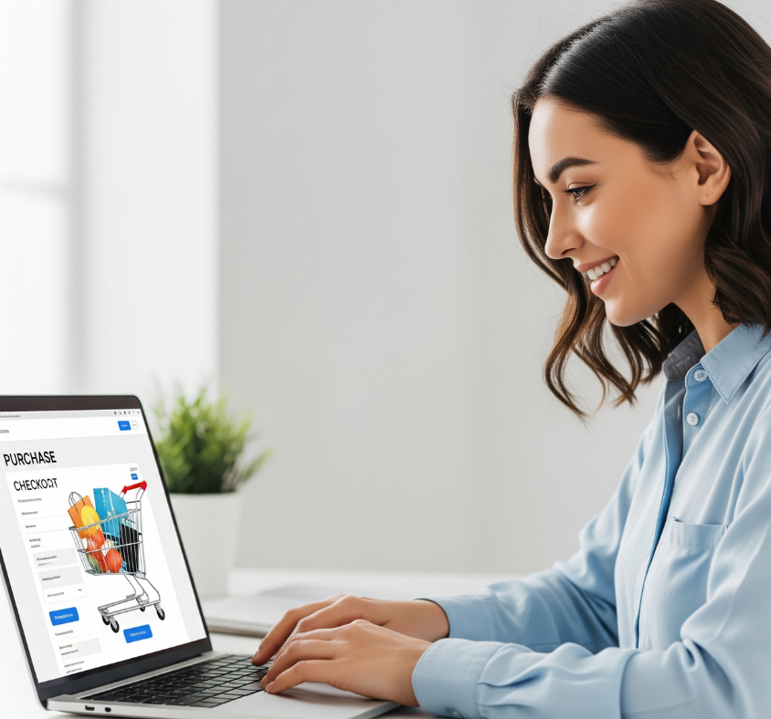 Cliente potencial buscando artículos en linea