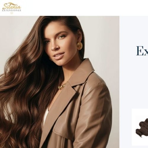 Extensiones de Cabello Página Web Estándar